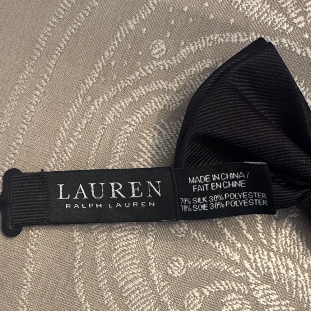 Elegant Boys Black Bow Tie